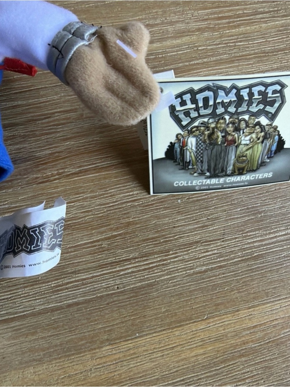 2001 P Rico Homies 9 Inch Collectible Plush NWT - Picture 8 of 8